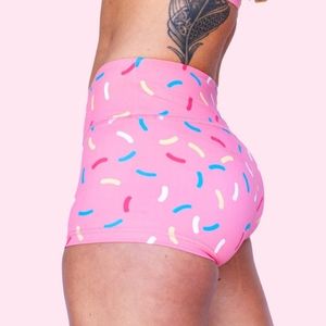 Feed Me Fight Me Donut Shorts